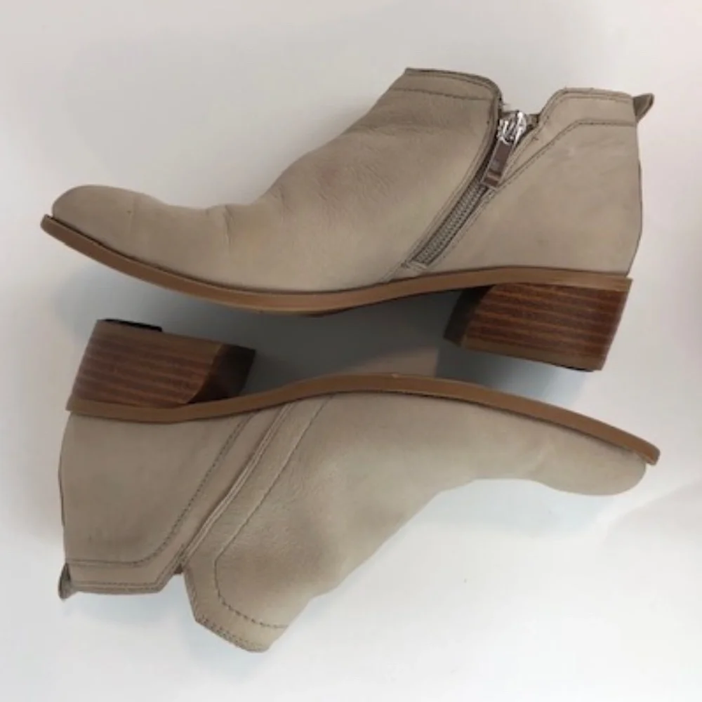 Franco Sarto Suede Ankle Boots Sz 7 - Picture 7 of 13
